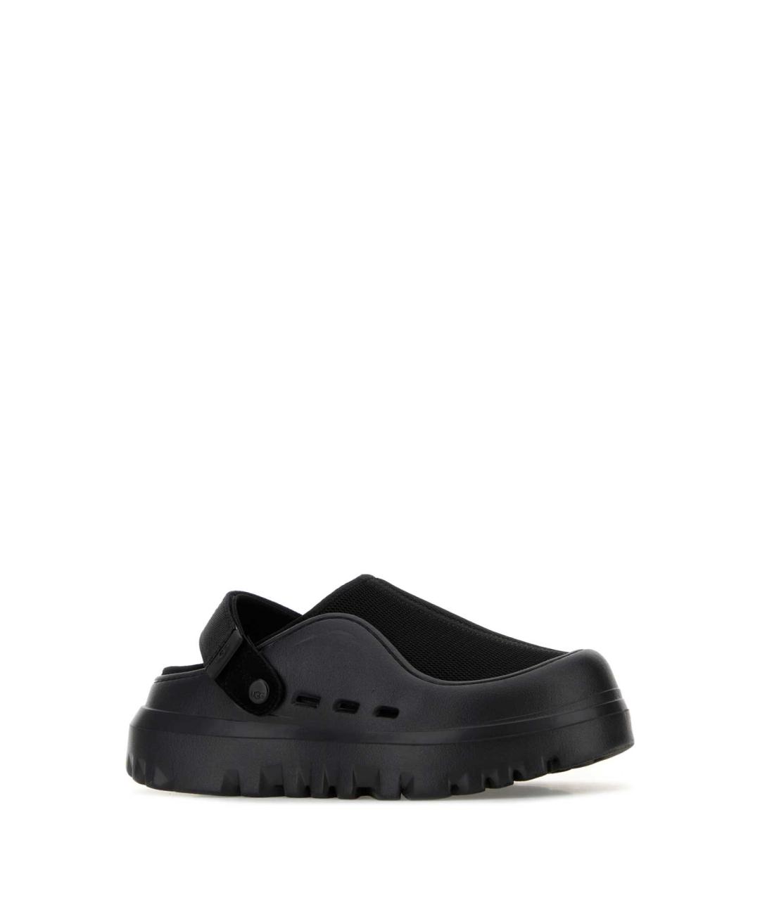 UGG AUSTRALIA Черные резиновые сандалии, фото 2