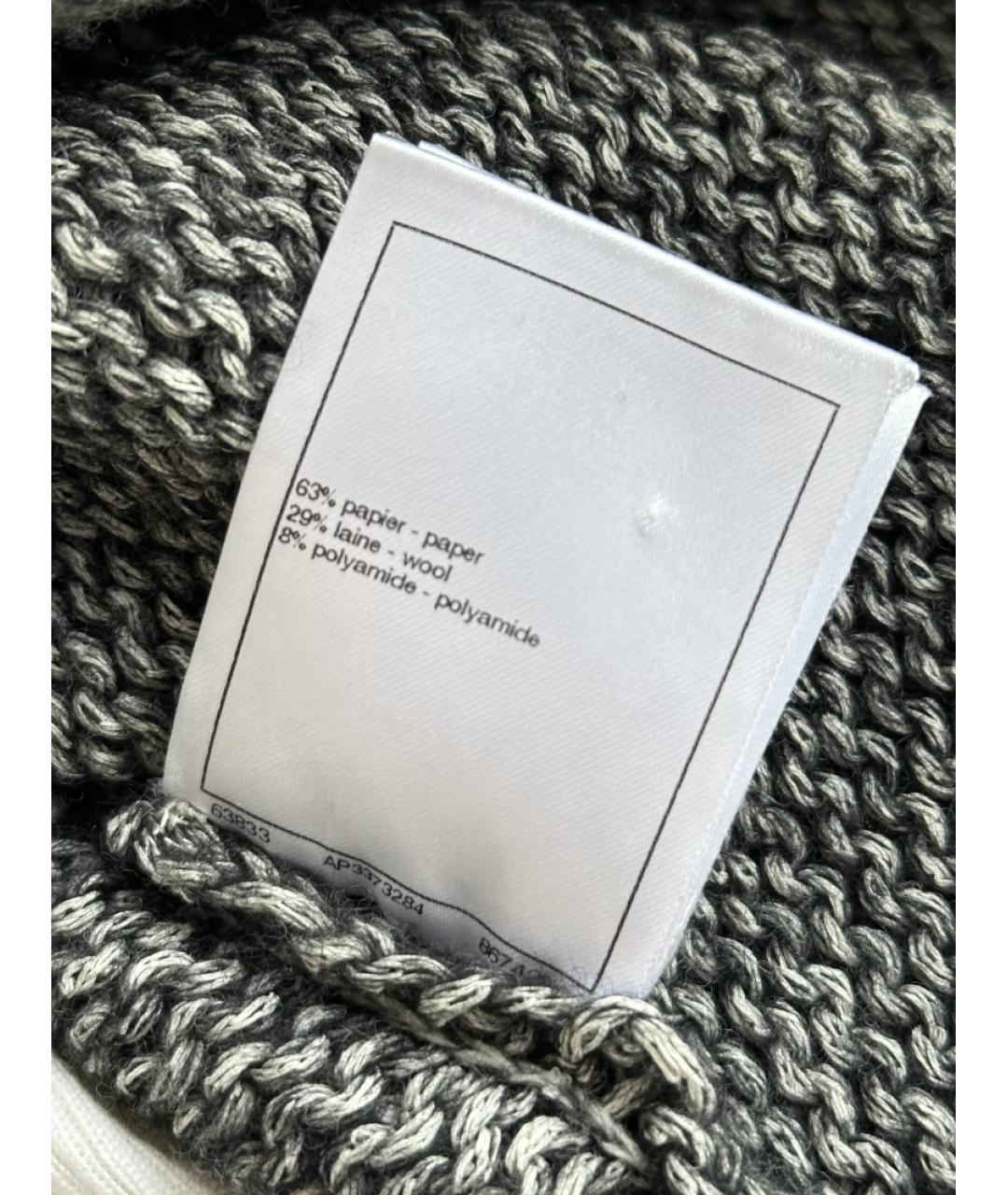 CHANEL Серое повседневное платье, фото 6