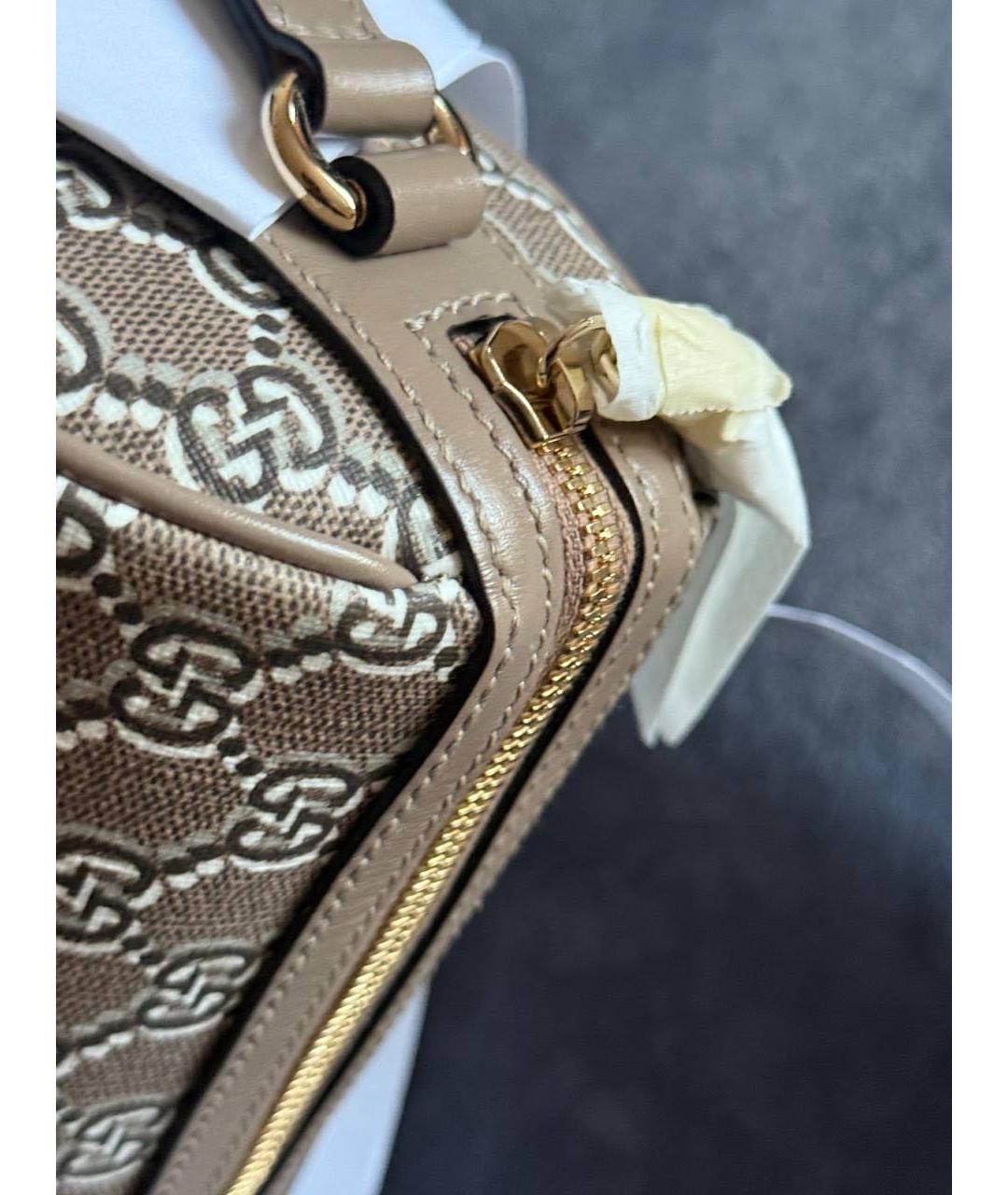 GUCCI Бежевая сумка через плечо, фото 5