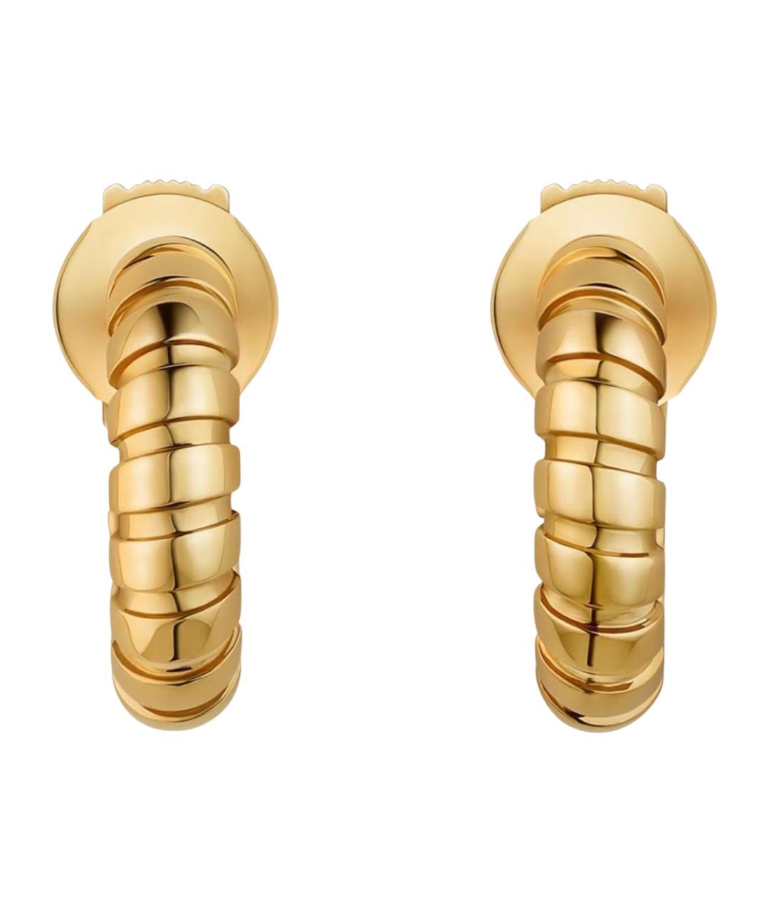 BVLGARI Золотые серьги из желтого золота, фото 1