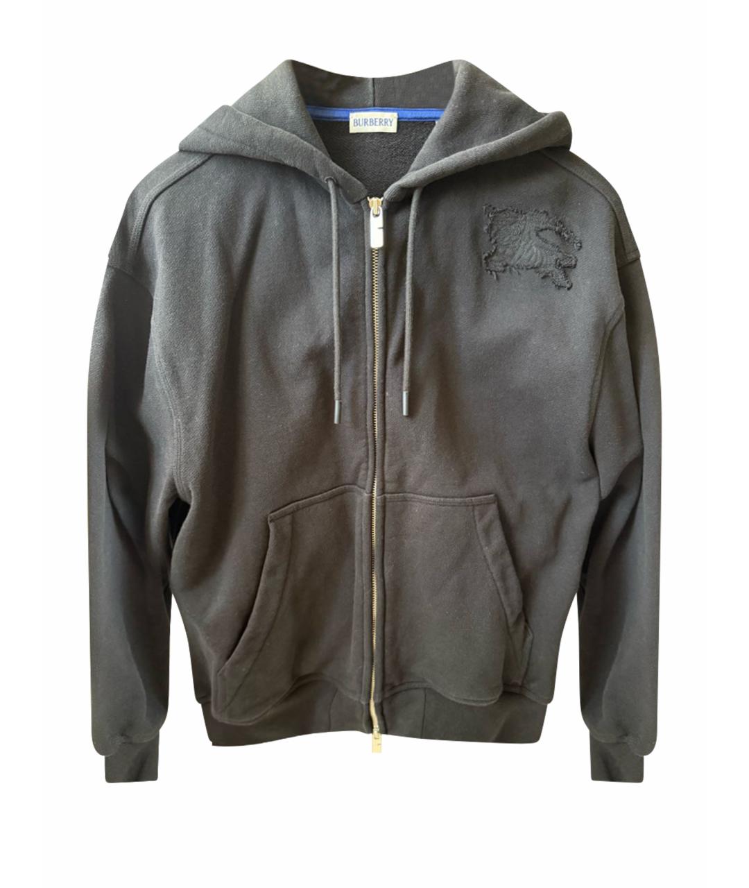 BURBERRY Черный хлопковый спортивные костюмы, фото 1