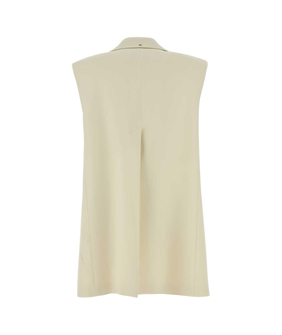 SPORTMAX Желтый полиэстеровый жилет, фото 2