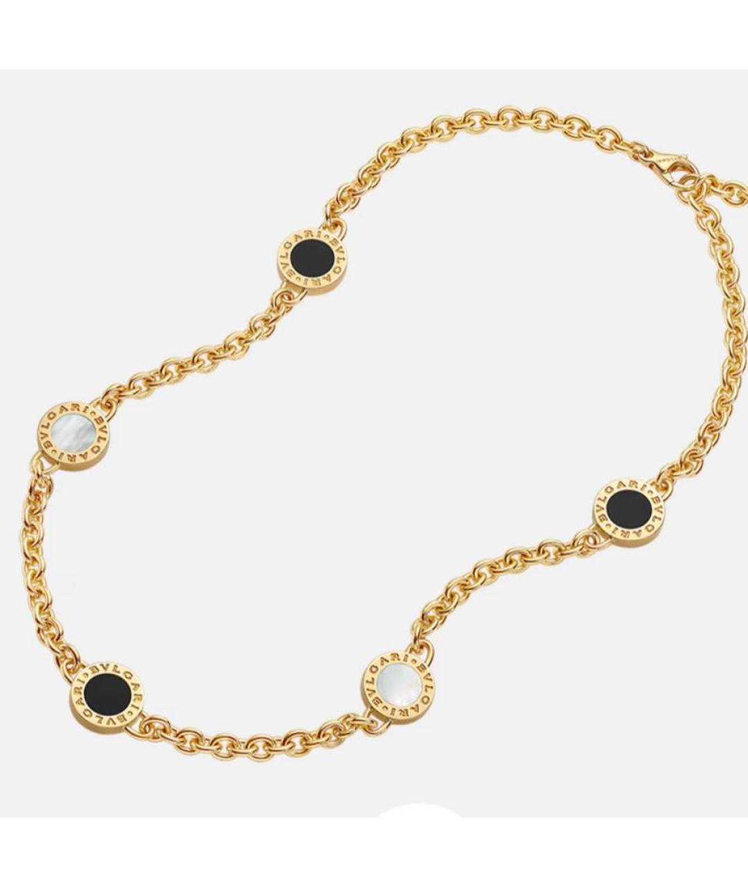 BVLGARI Золотое колье из желтого золота, фото 2
