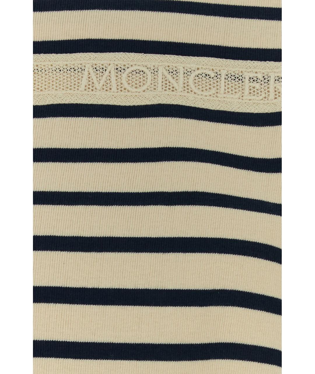 MONCLER Мульти хлопковая футболка, фото 3