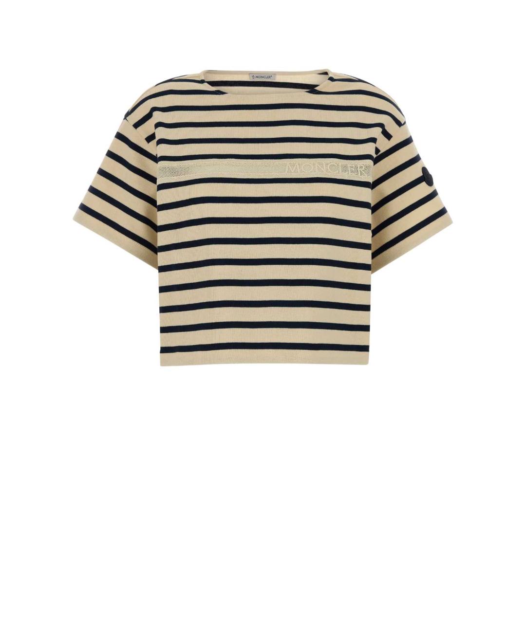 MONCLER Мульти хлопковая футболка, фото 1