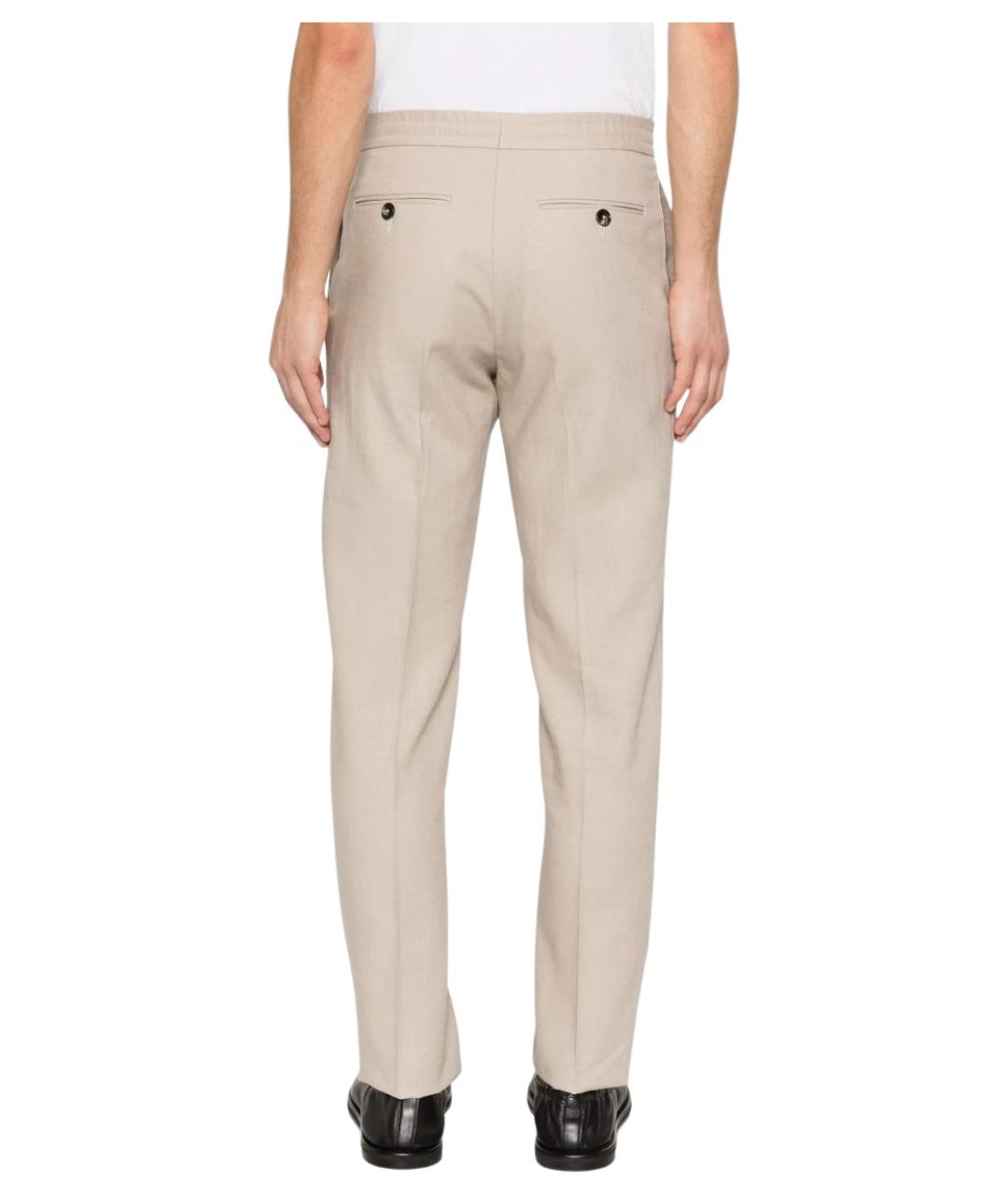 ZEGNA Бежевый классический костюм, фото 4