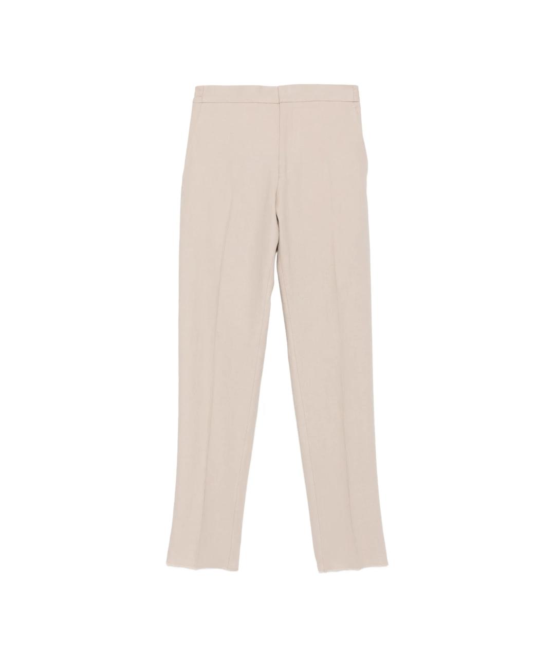 ZEGNA Бежевый классический костюм, фото 1