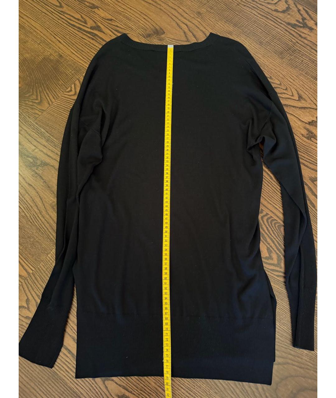 VERSACE Черный вискозный джемпер / свитер, фото 5