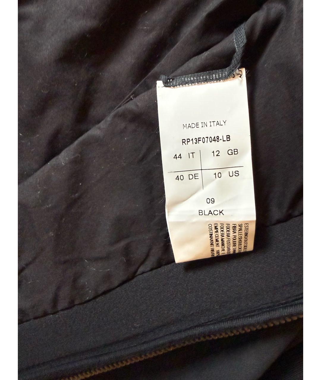 RICK OWENS Черная кожаная куртка, фото 3