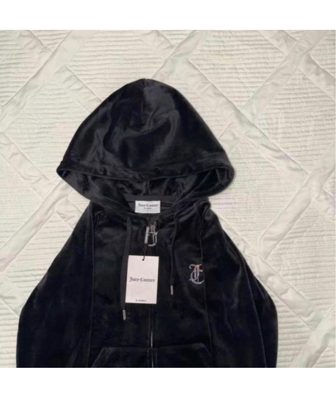 JUICY COUTURE Черный полиэстеровый костюм с брюками, фото 5