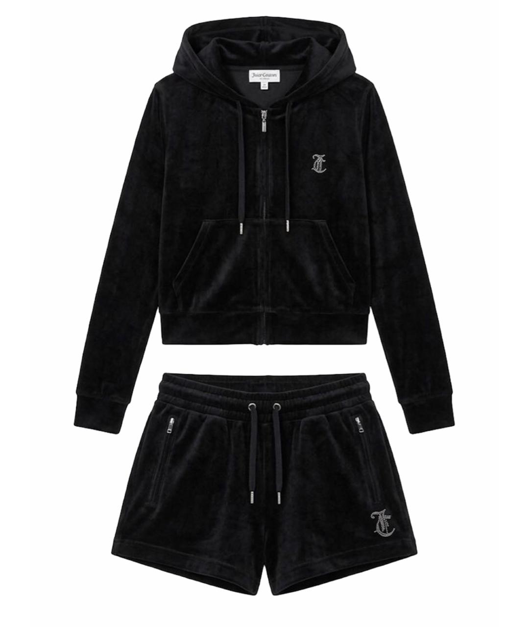 JUICY COUTURE Черный полиэстеровый костюм с брюками, фото 1