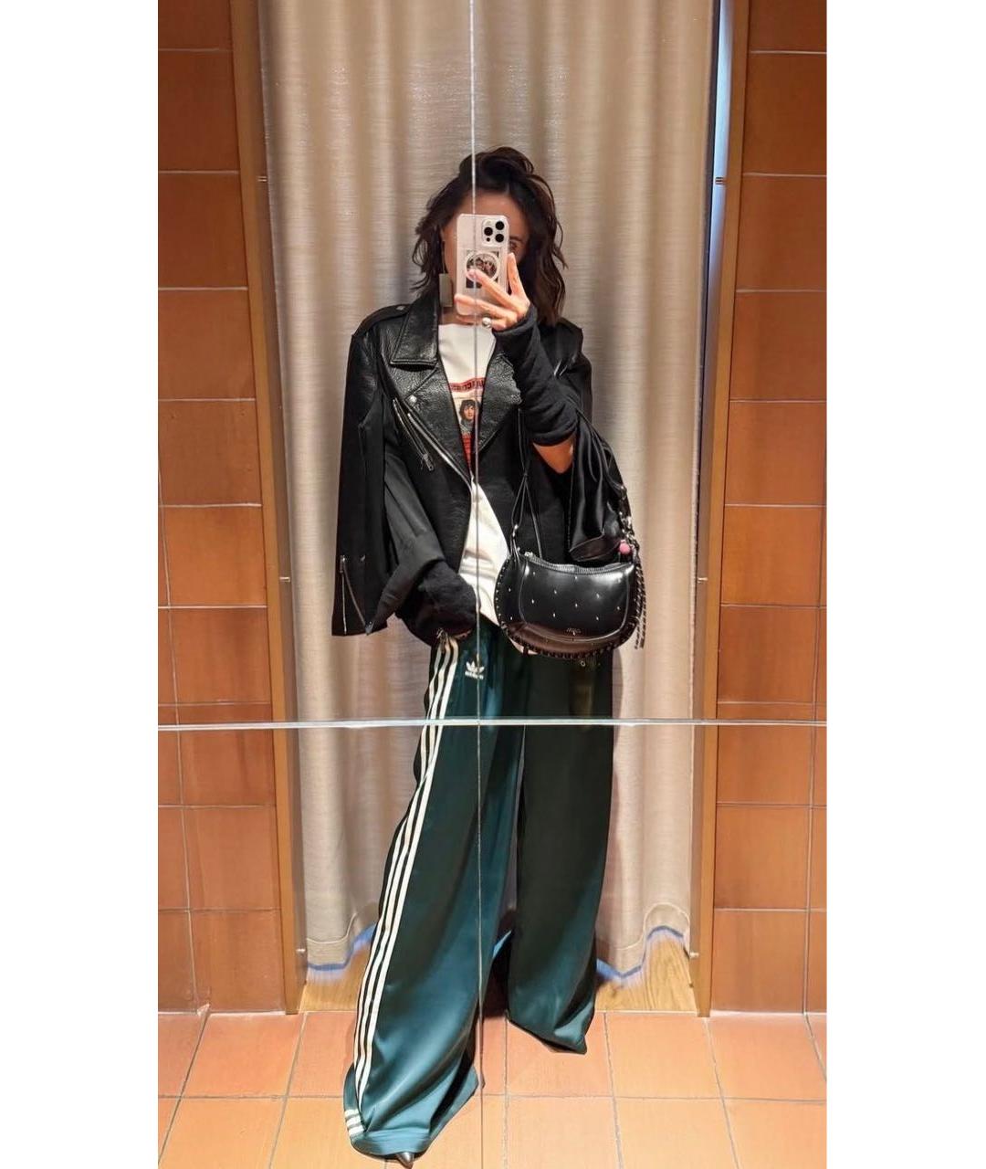 ADIDAS Зеленые брюки широкие, фото 4