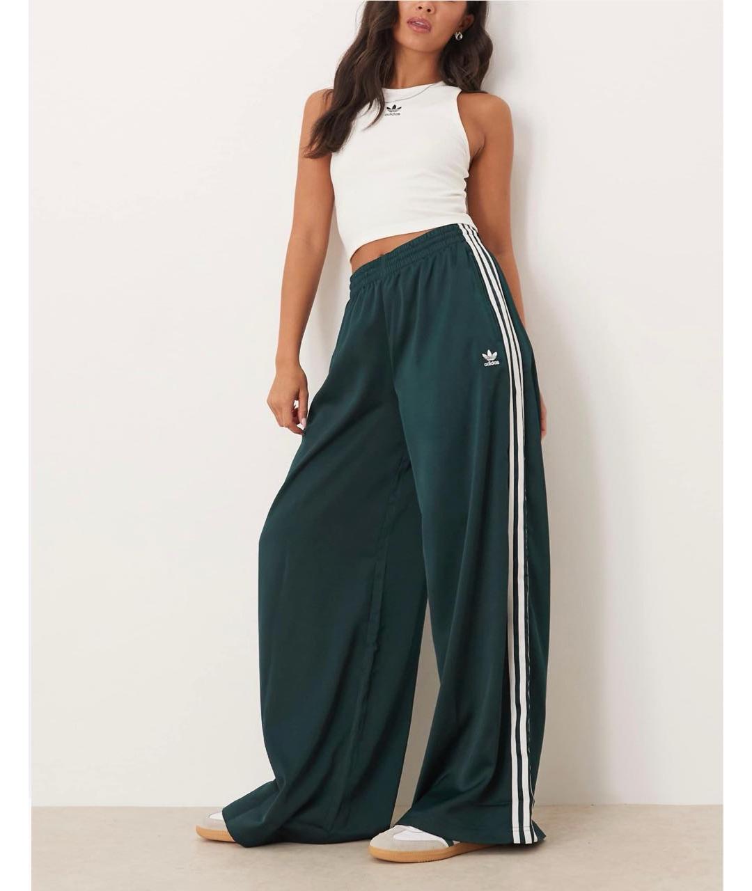 ADIDAS Зеленые брюки широкие, фото 6