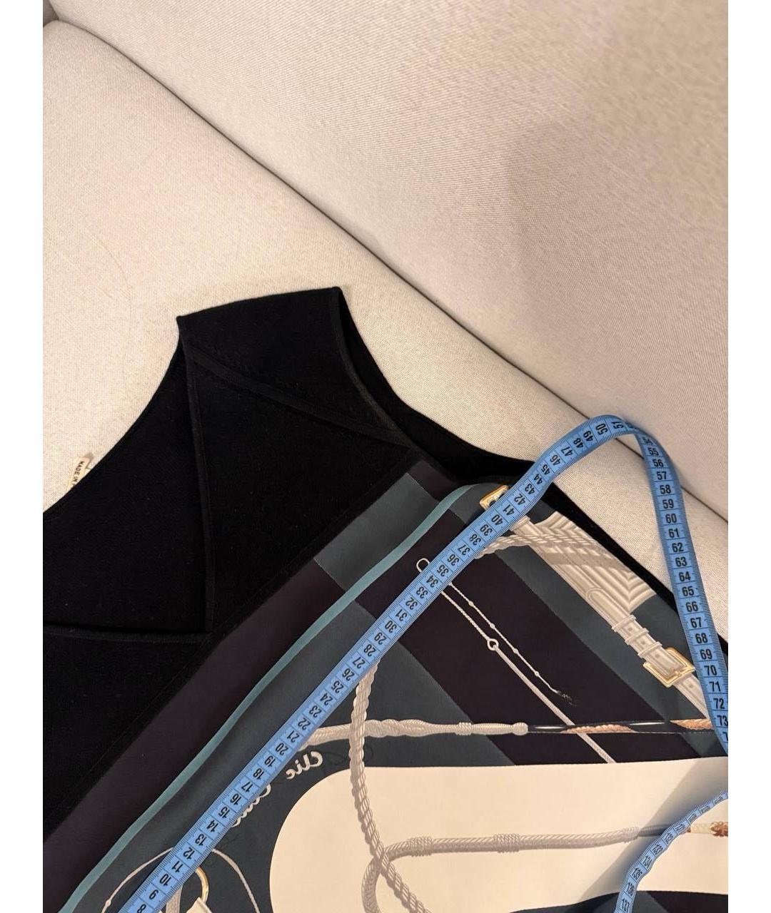 HERMES Черное повседневное платье, фото 6