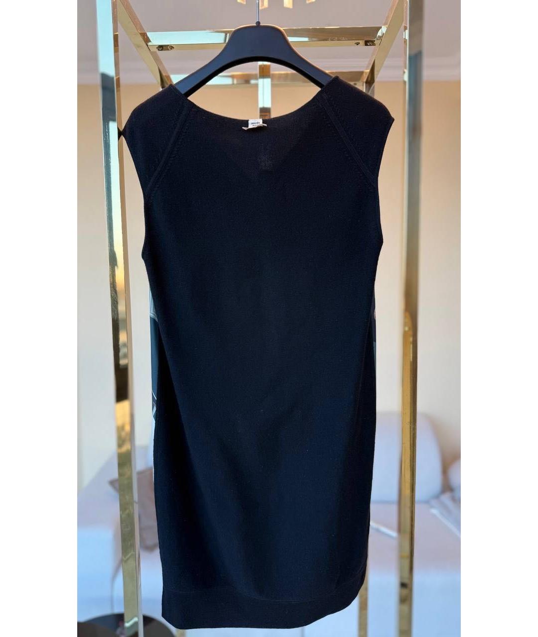 HERMES Черное повседневное платье, фото 2