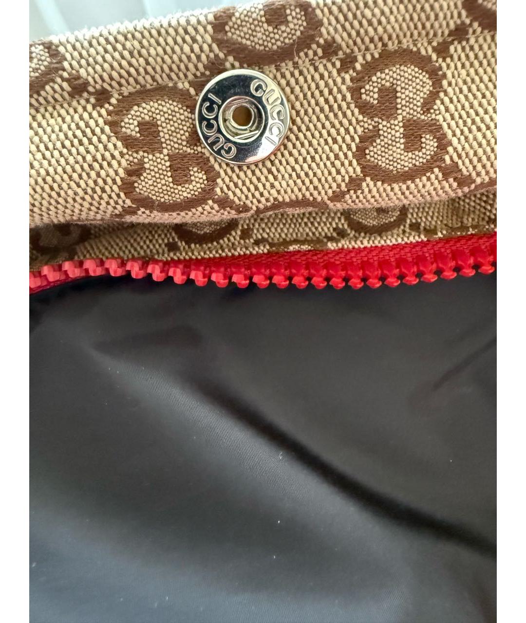 GUCCI Бежевый хлопковый пуховик, фото 6