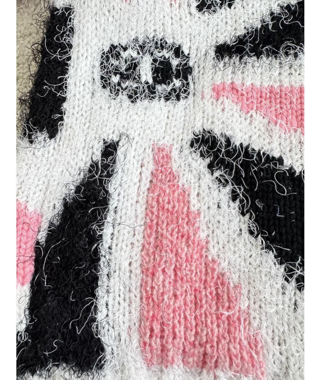 CHANEL Розовый кашемировый джемпер / свитер, фото 4