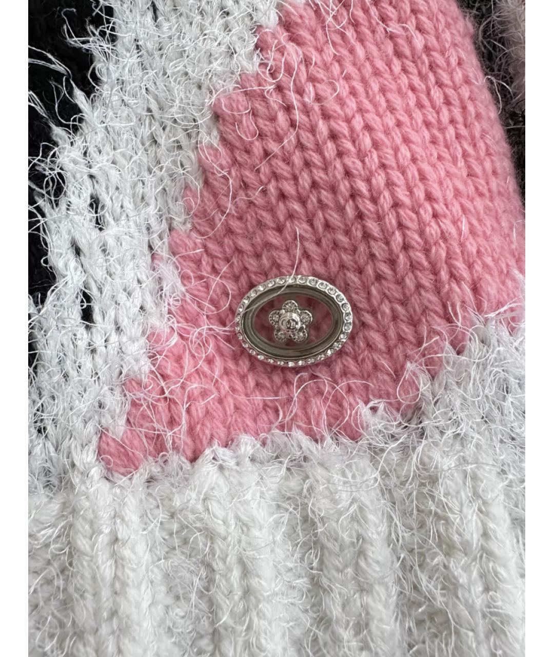 CHANEL Розовый кашемировый джемпер / свитер, фото 5