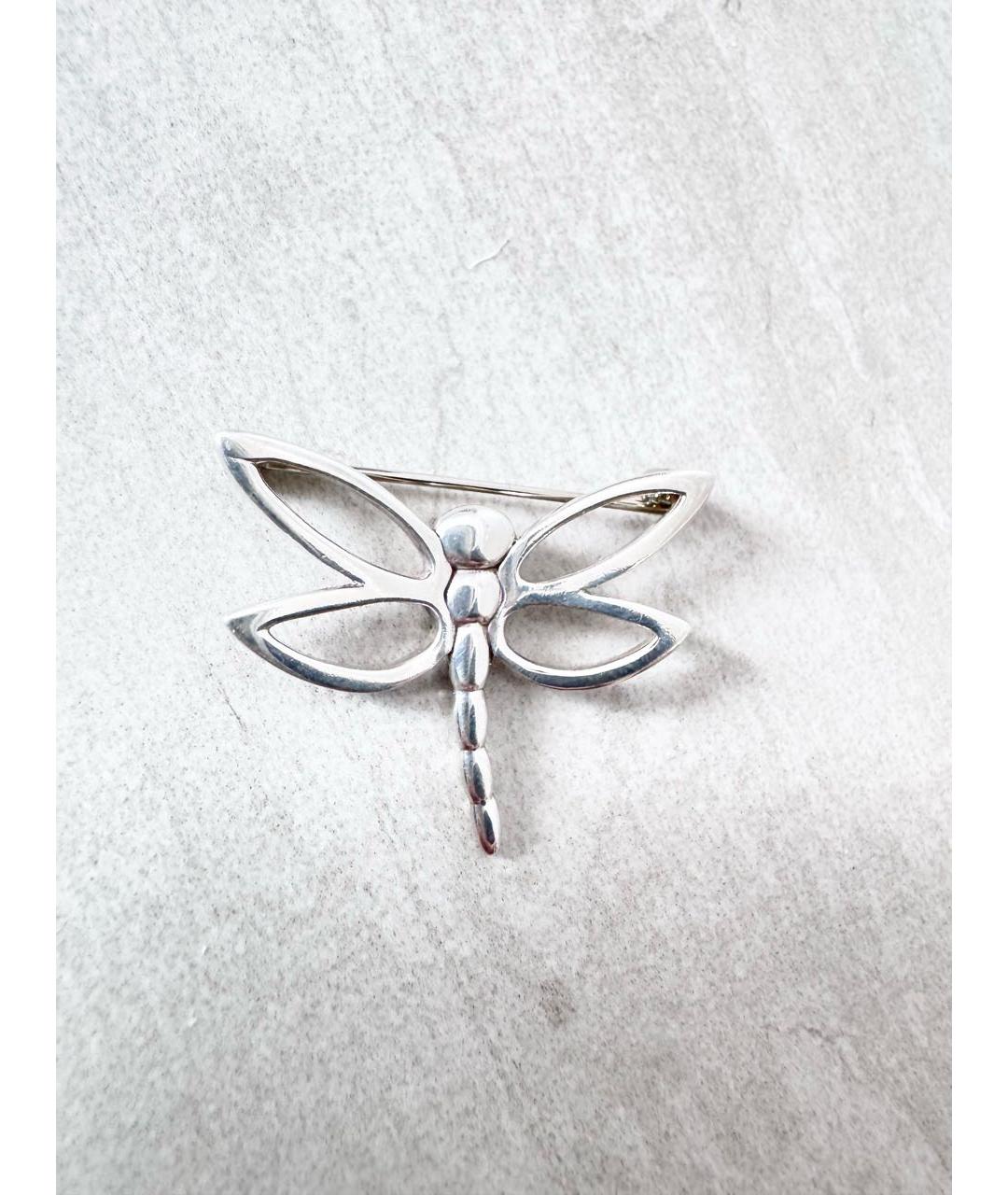 TIFFANY&CO Серебряная серебряная брошь, фото 6