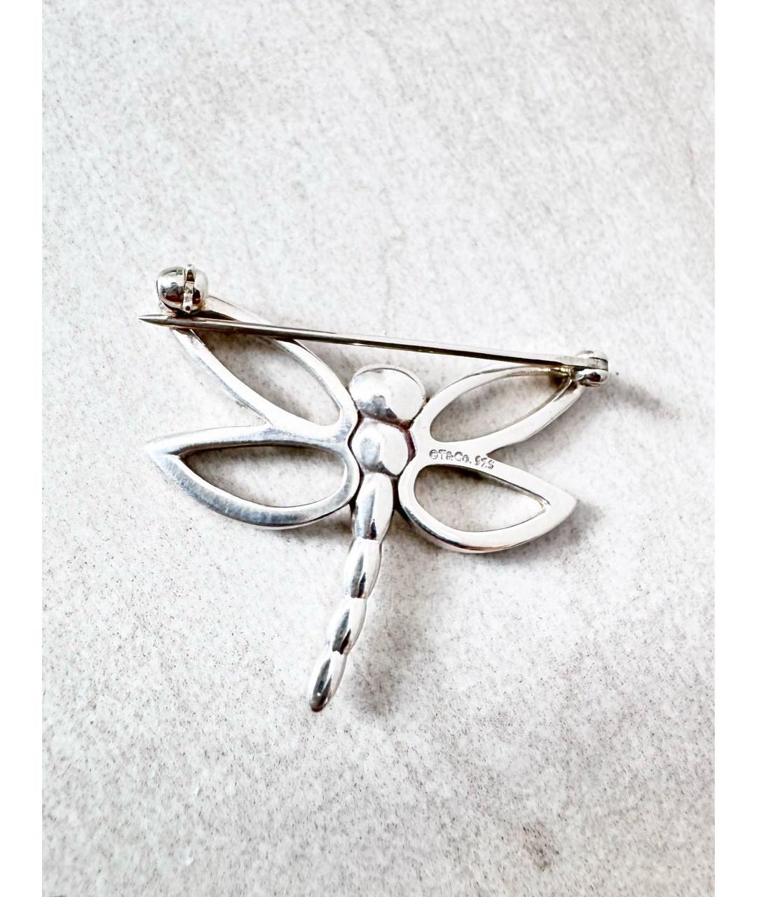 TIFFANY&CO Серебряная серебряная брошь, фото 3