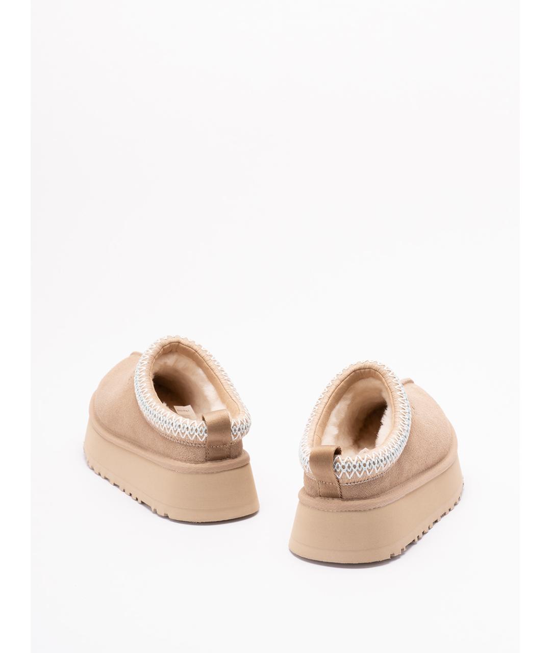 UGG AUSTRALIA Бежевые замшевые мюли, фото 3