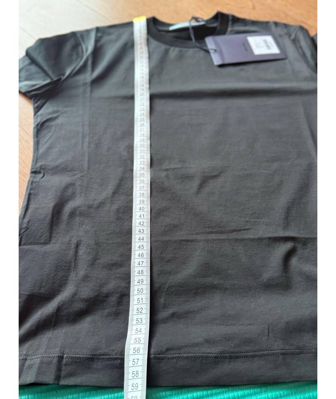 PRADA Черная футболка, фото 4