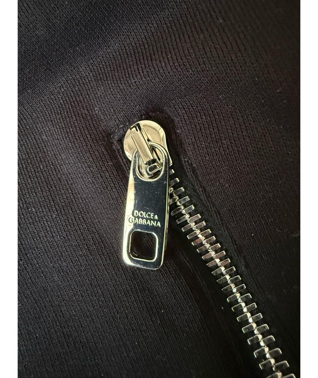 DOLCE&GABBANA Черный хлопковый спортивные костюмы, фото 6