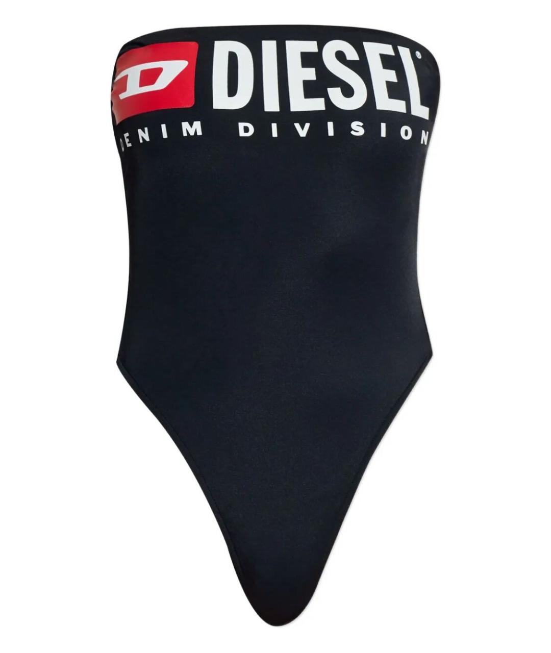 DIESEL Черный полиамидовый купальник, фото 1