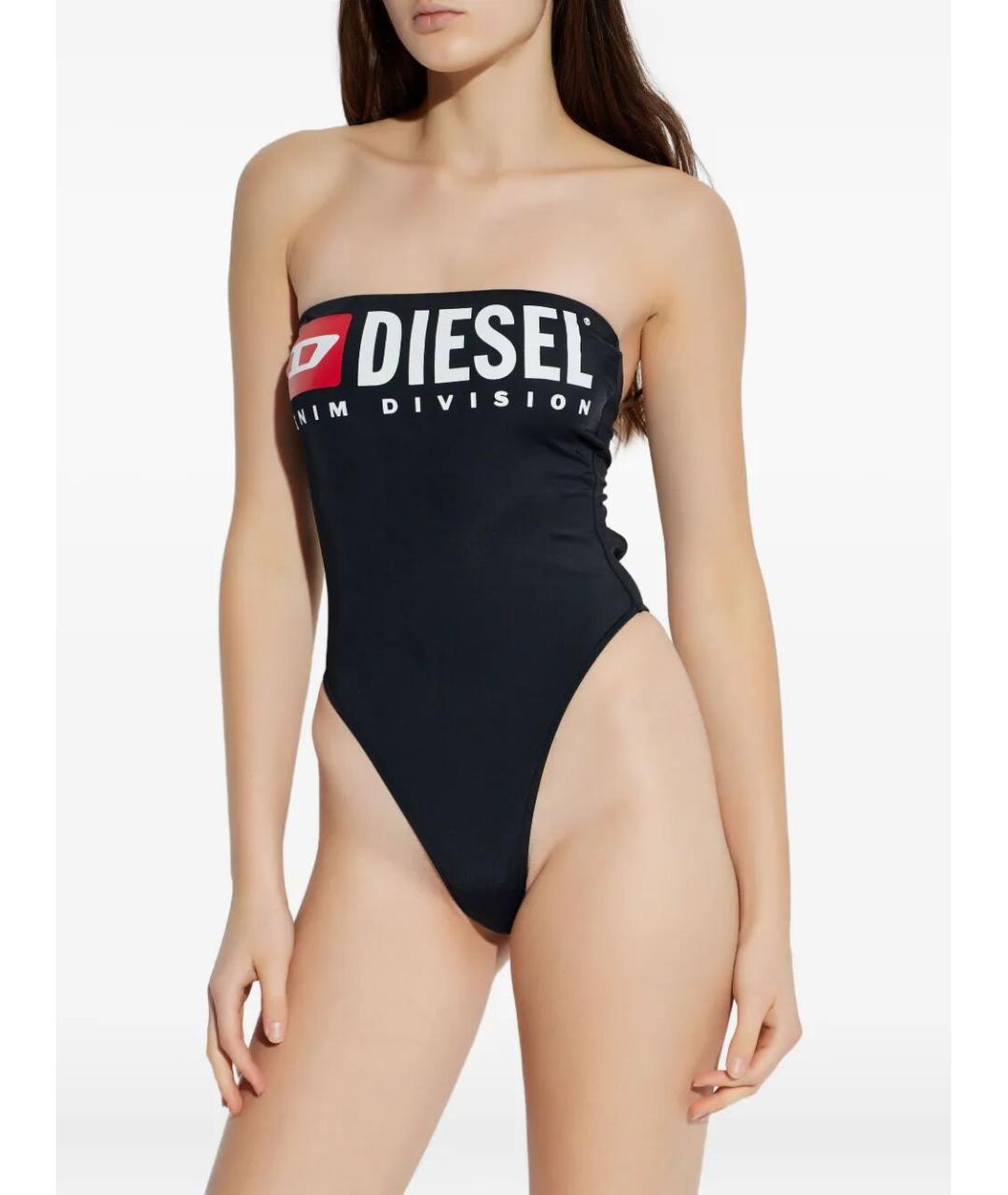 DIESEL Черный полиамидовый купальник, фото 2