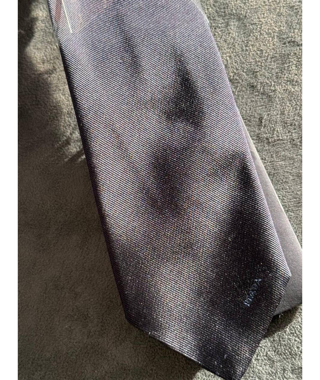 PRADA Темно-синий галстук, фото 6