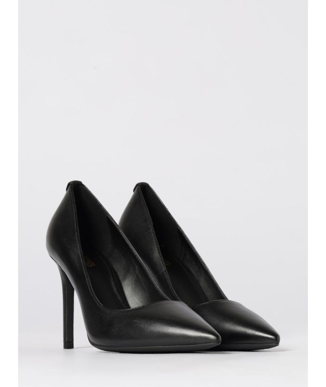 MICHAEL KORS Черные кожаные туфли, фото 2