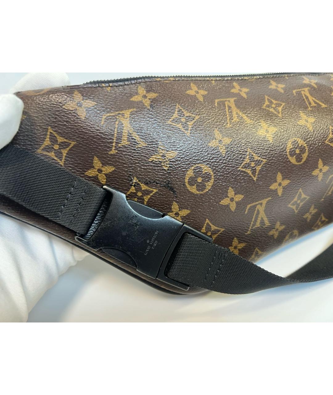 LOUIS VUITTON Коричневая сумка на плечо, фото 6