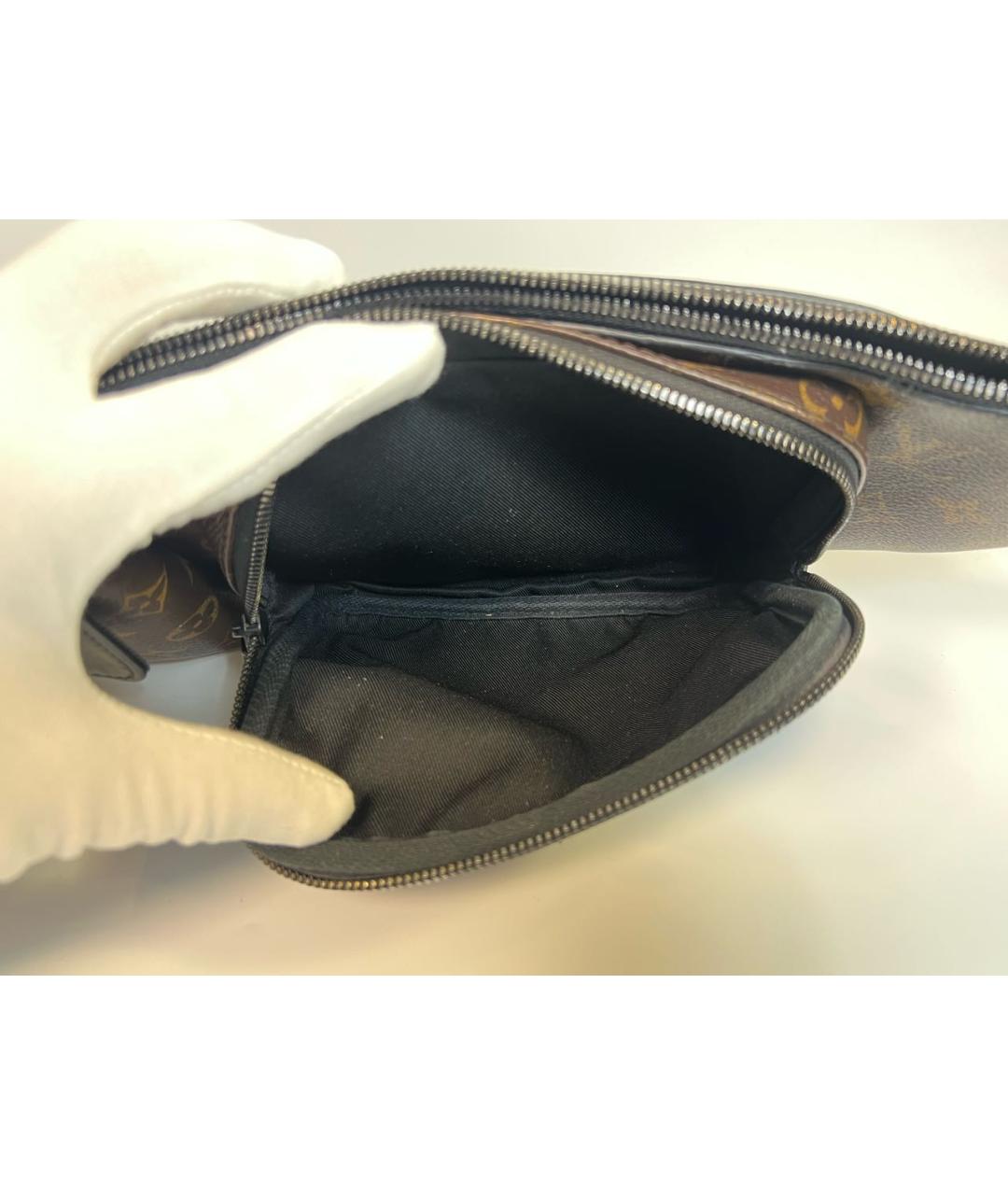 LOUIS VUITTON Коричневая сумка на плечо, фото 3