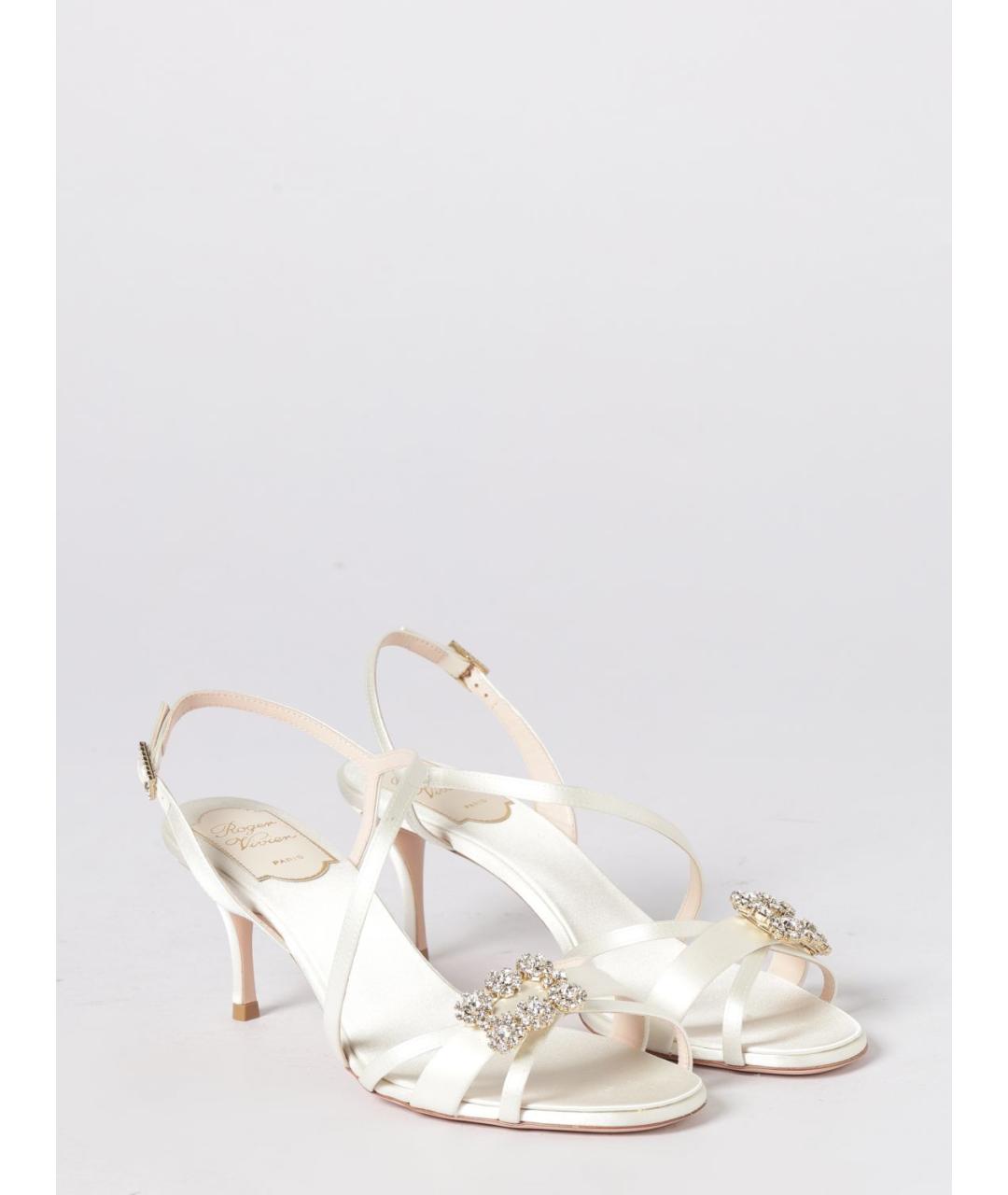 ROGER VIVIER Бежевые босоножки, фото 2