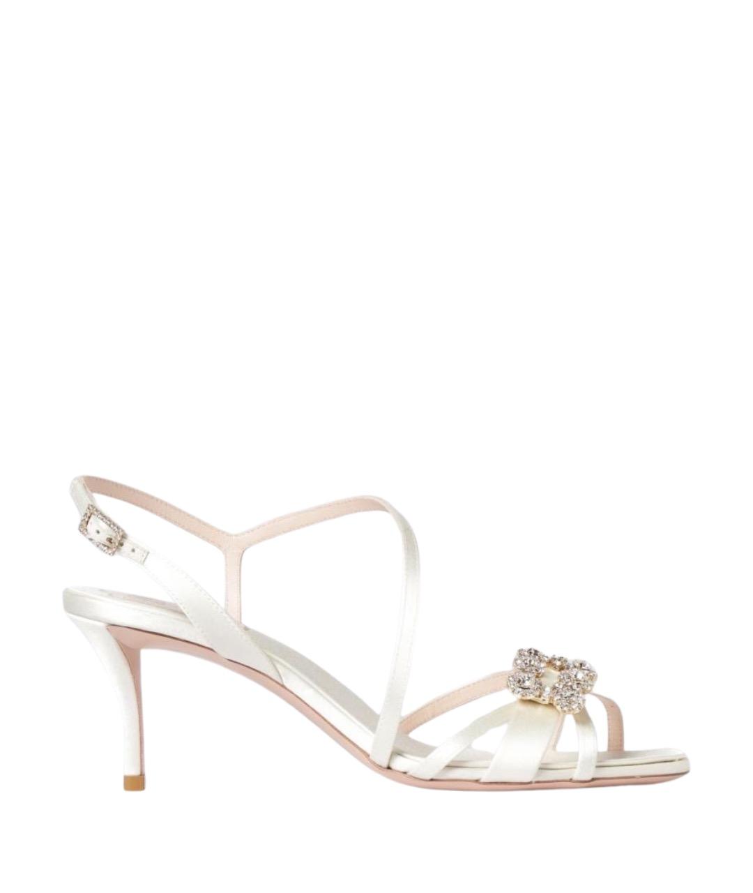 ROGER VIVIER Бежевые босоножки, фото 1