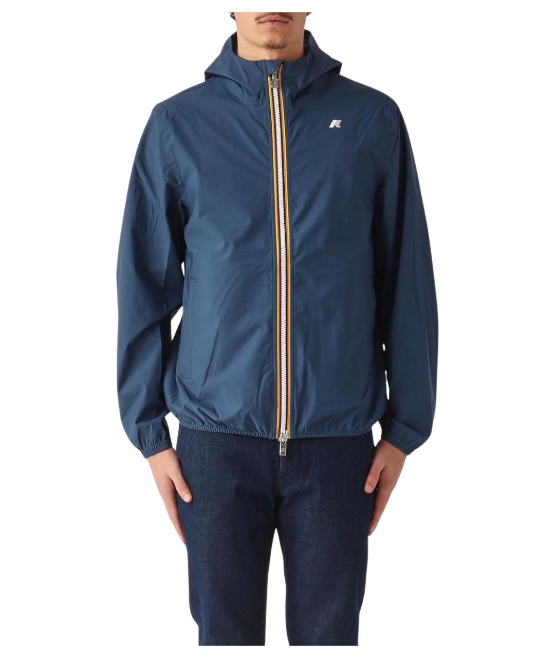 K-WAY Синяя полиэстеровая куртка, фото 1