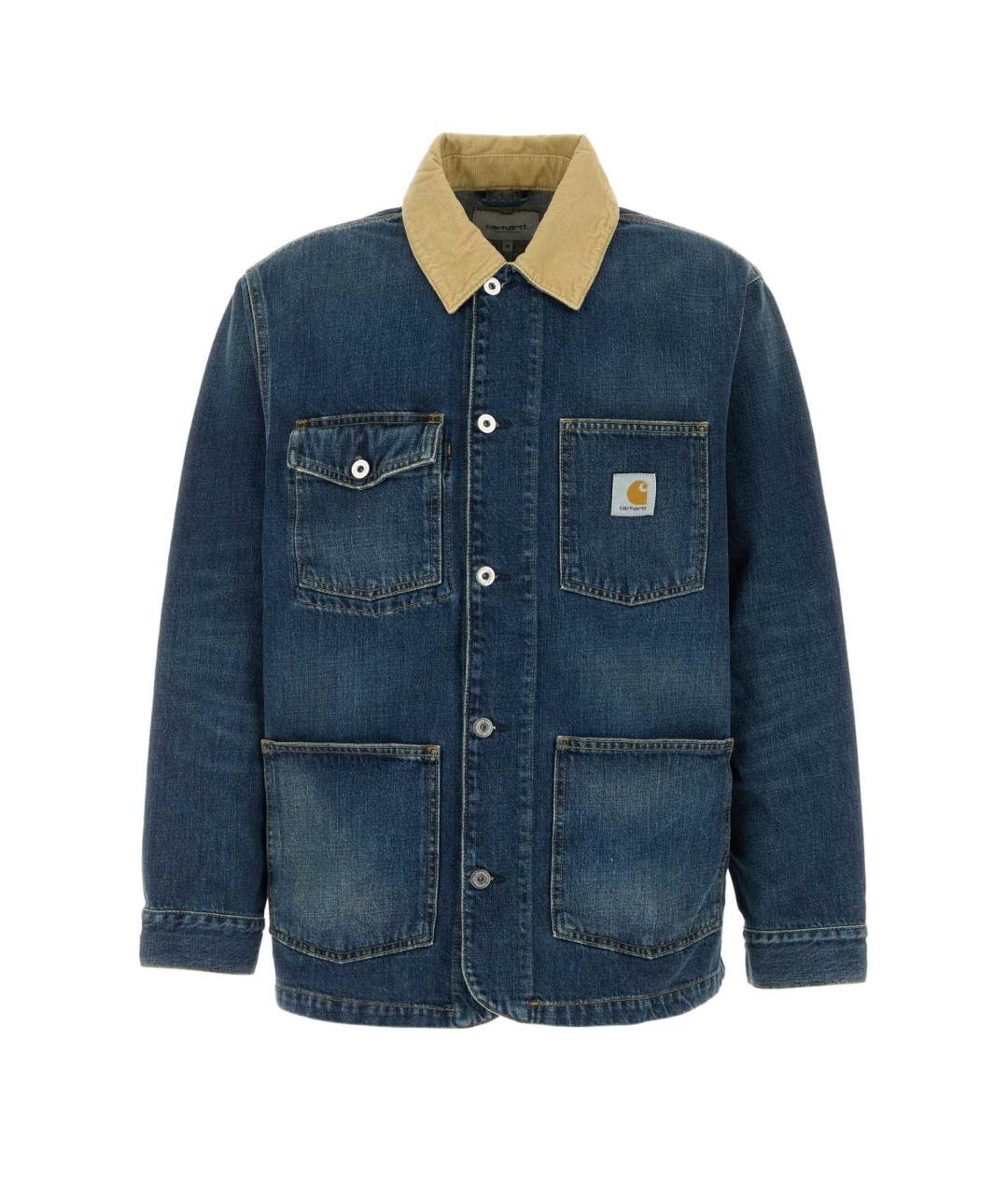 CARHARTT WIP Синяя хлопковая куртка, фото 1