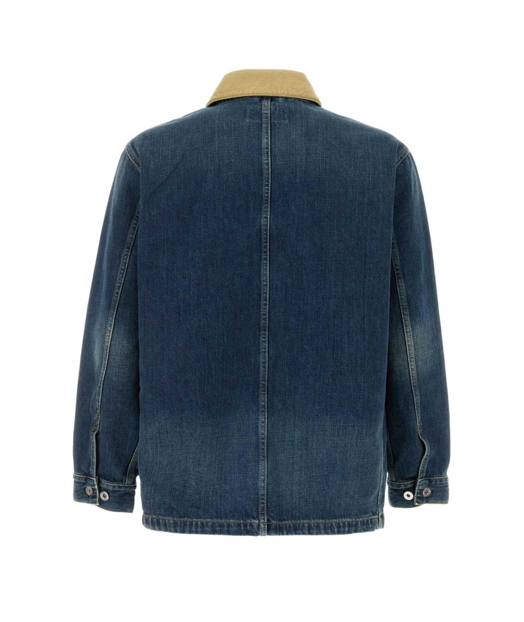 CARHARTT WIP Синяя хлопковая куртка, фото 2