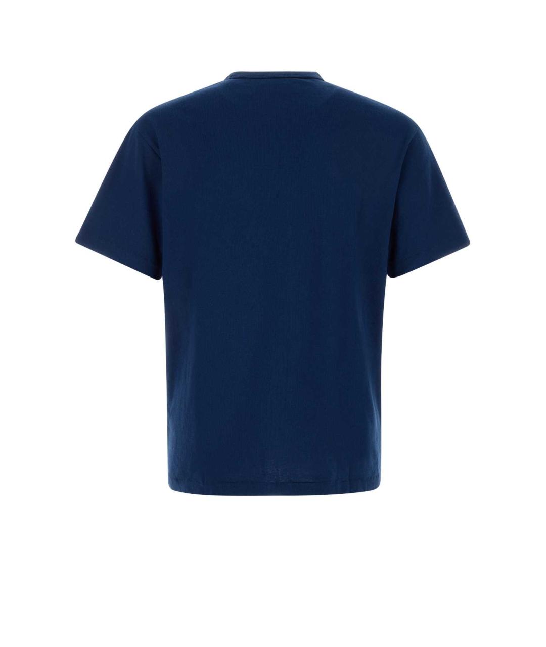 KENZO Синяя хлопковая футболка, фото 2