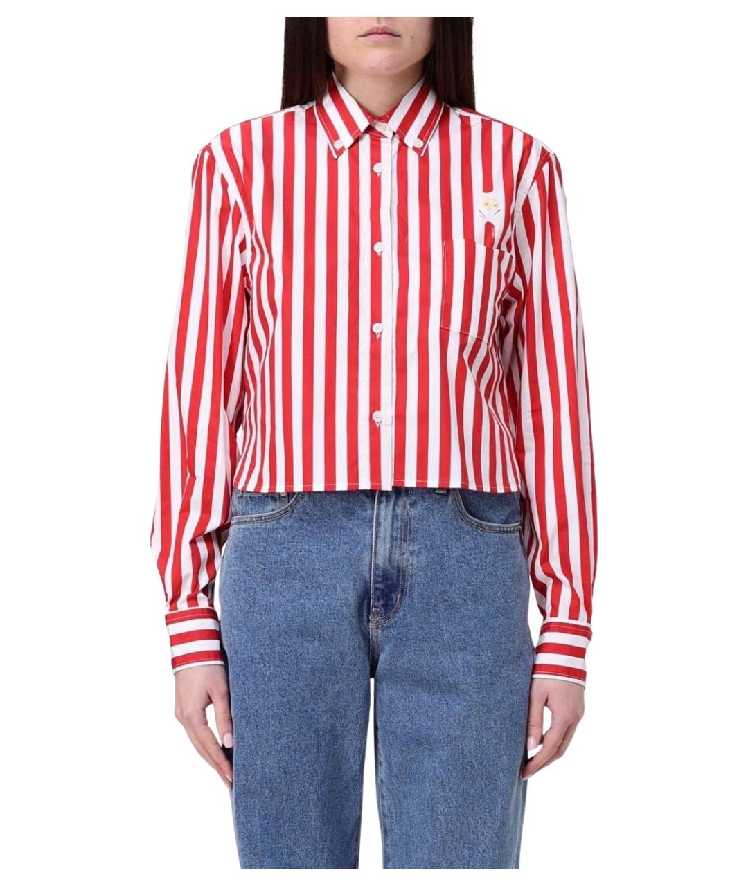 FIORUCCI Красная хлопковая рубашка, фото 1