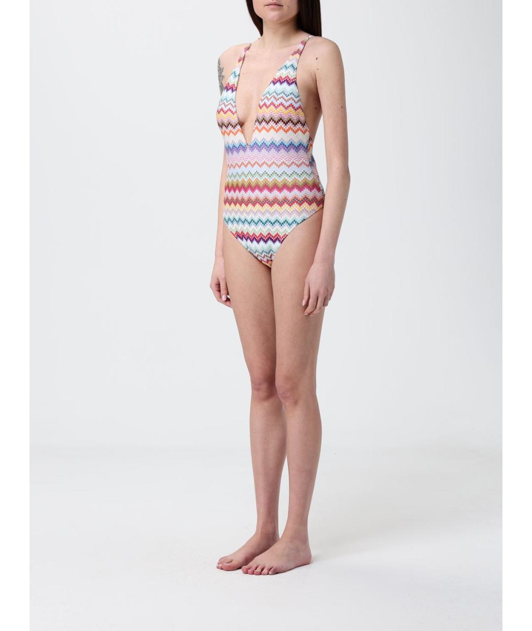 MISSONI Мульти вискозный купальник, фото 3