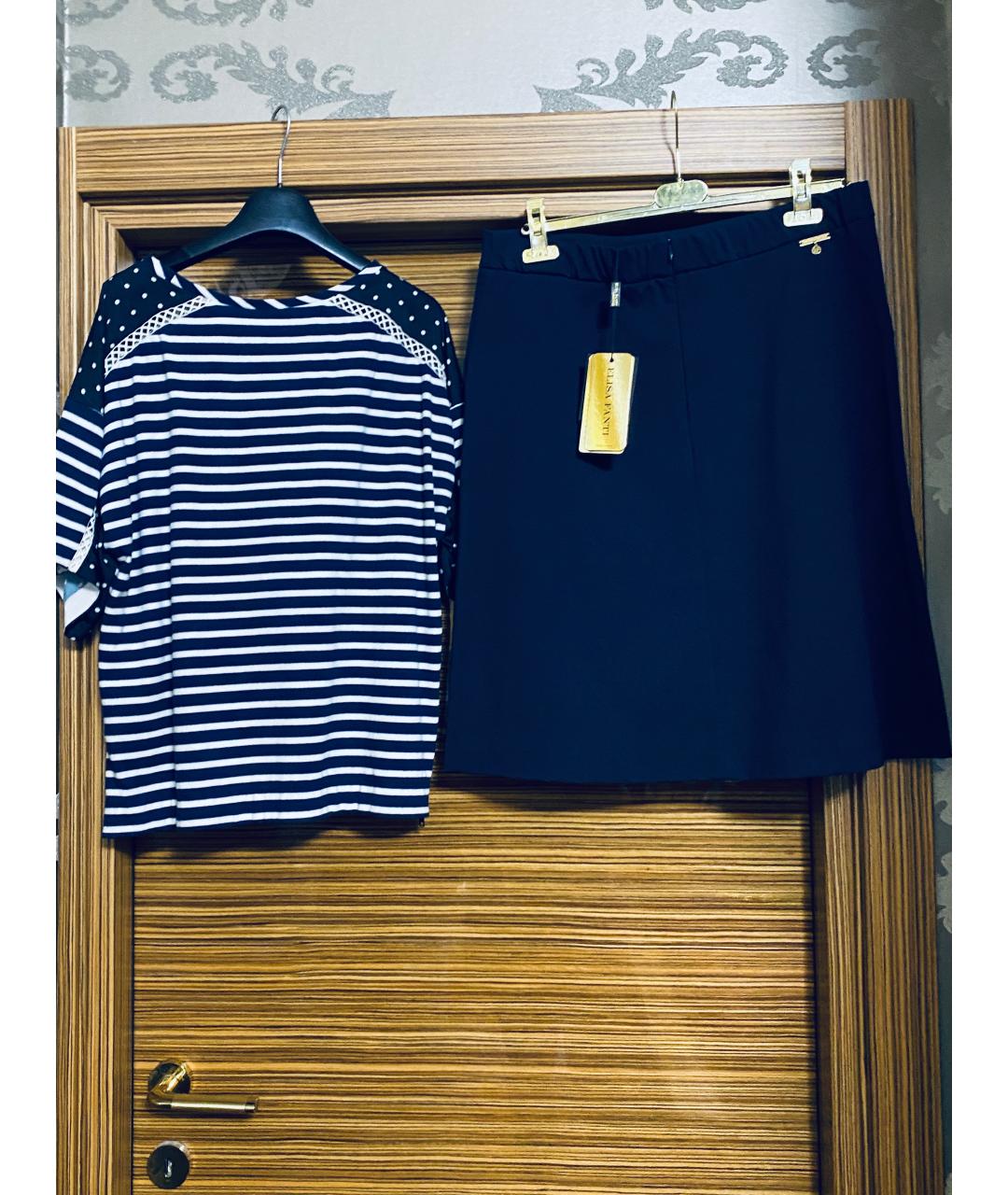 ERMANNO SCERVINO Синий вискозный костюм с юбками, фото 2