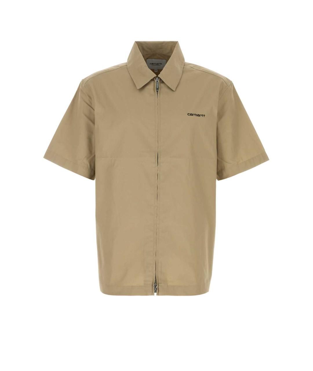 CARHARTT WIP Бежевая кэжуал рубашка, фото 1