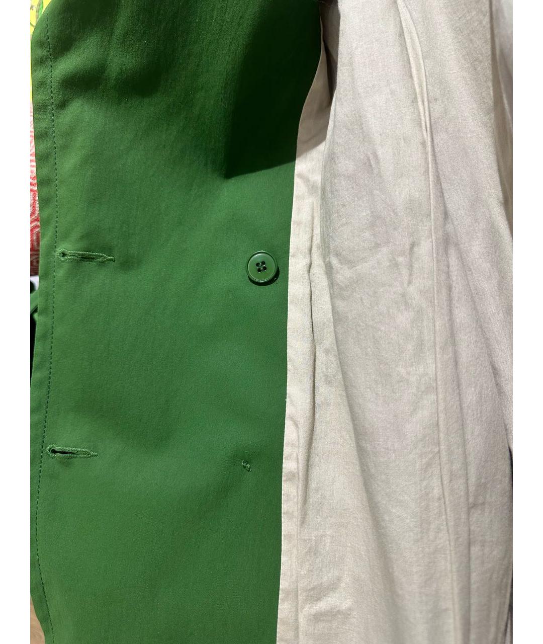 Tara Jarmon Зеленый полиэстеровый тренч/плащ, фото 7