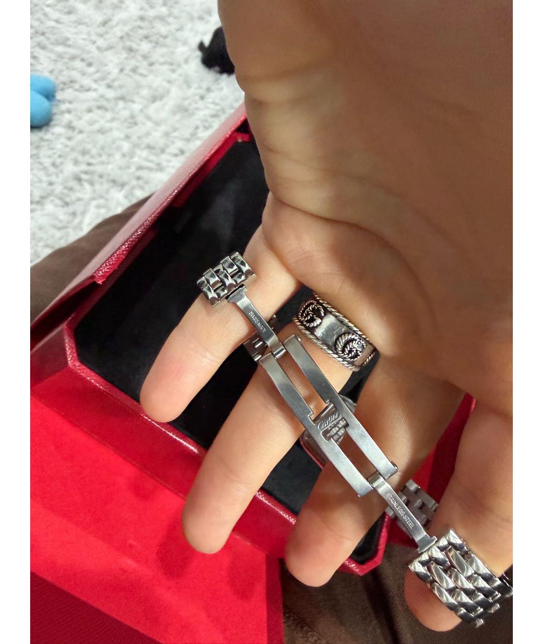 CARTIER Серебряные металлические часы, фото 4