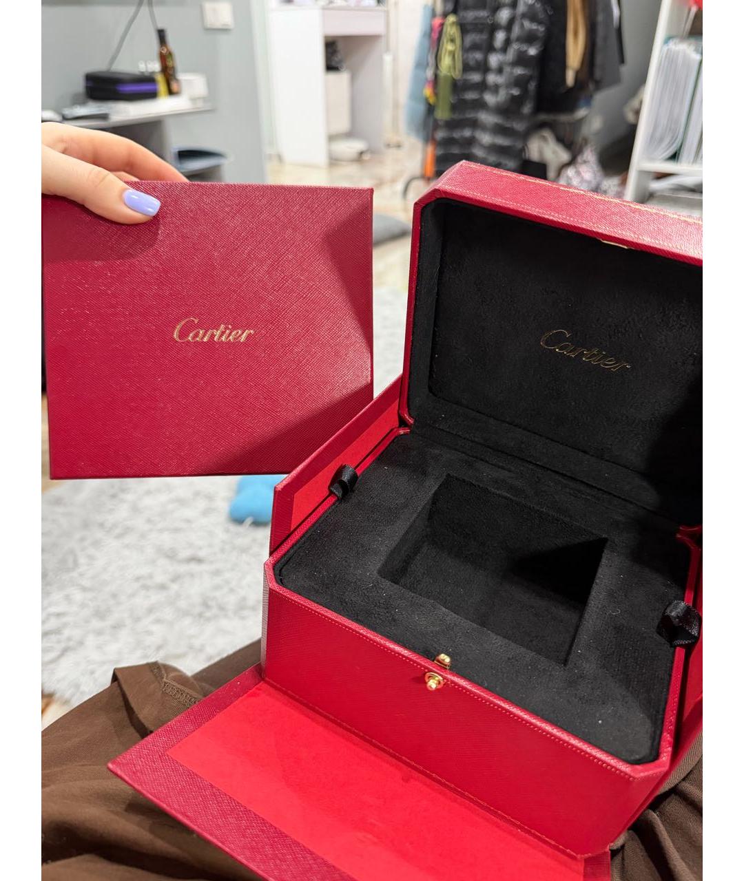 CARTIER Серебряные металлические часы, фото 5