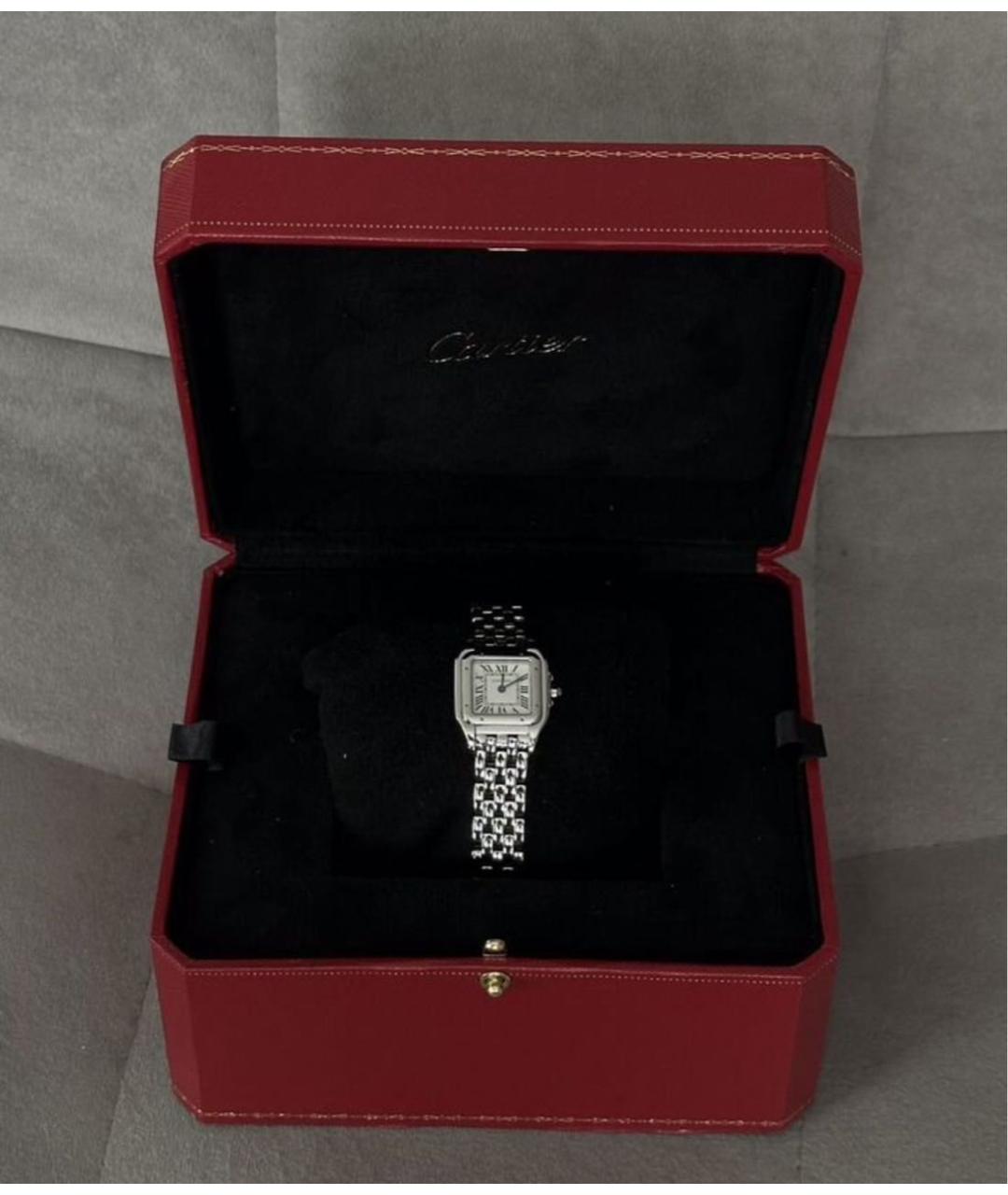 CARTIER Серебряные металлические часы, фото 2