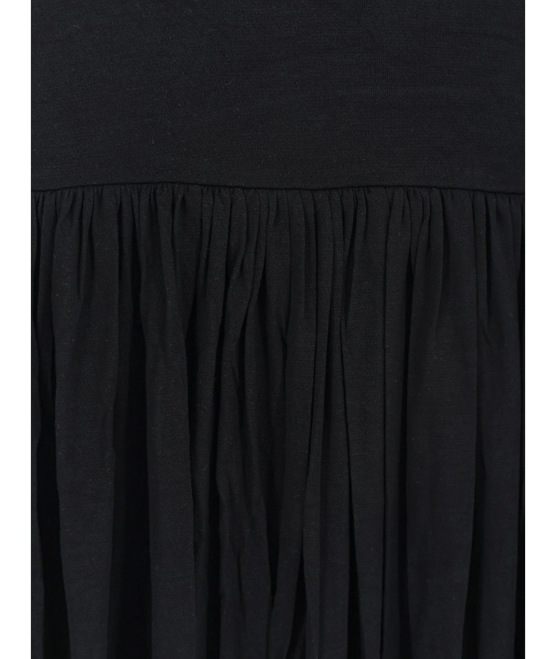 TOTEME Черное вискозное повседневное платье, фото 3