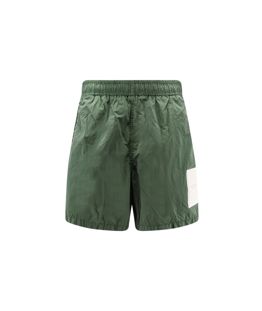 STONE ISLAND Зеленые шорты, фото 1