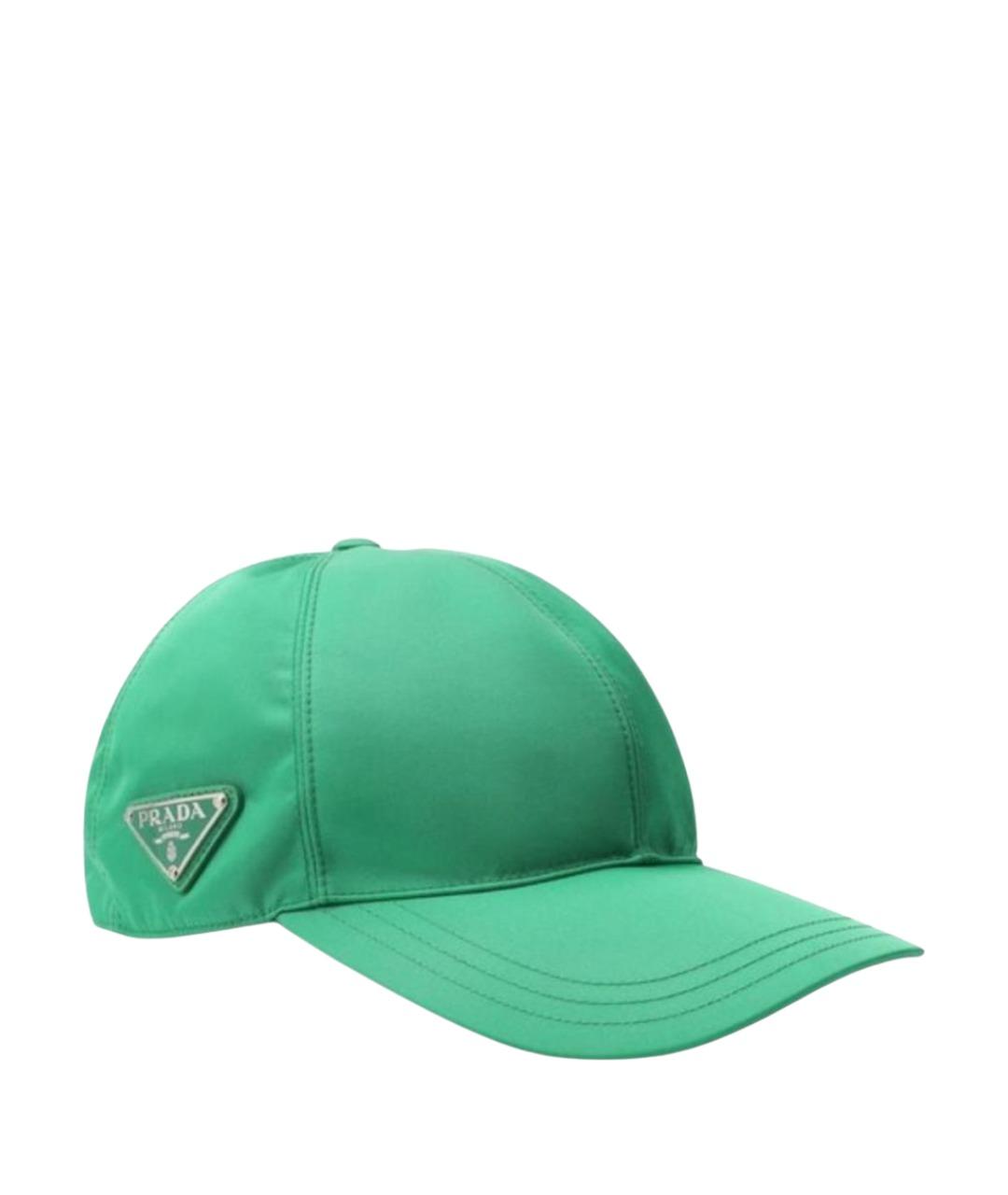 PRADA Зеленая кепка, фото 1